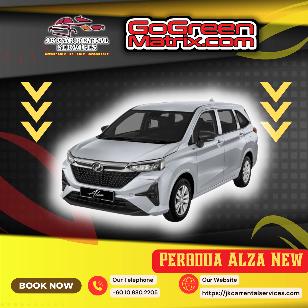 Perodua Alza New - JK Car Rental Services
